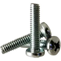 Phil Pan Machine Screw Zinc